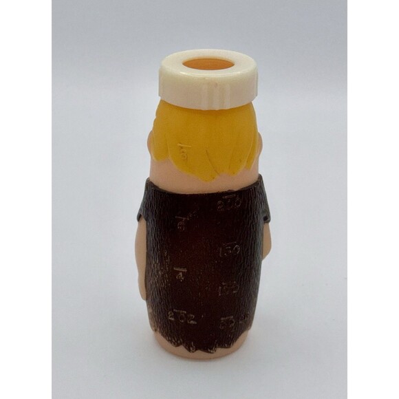 Vintage 1977 Evenflo Flintstones Baby Bottle Barney Rubble Hanna Barbera - Picture 3 of 8